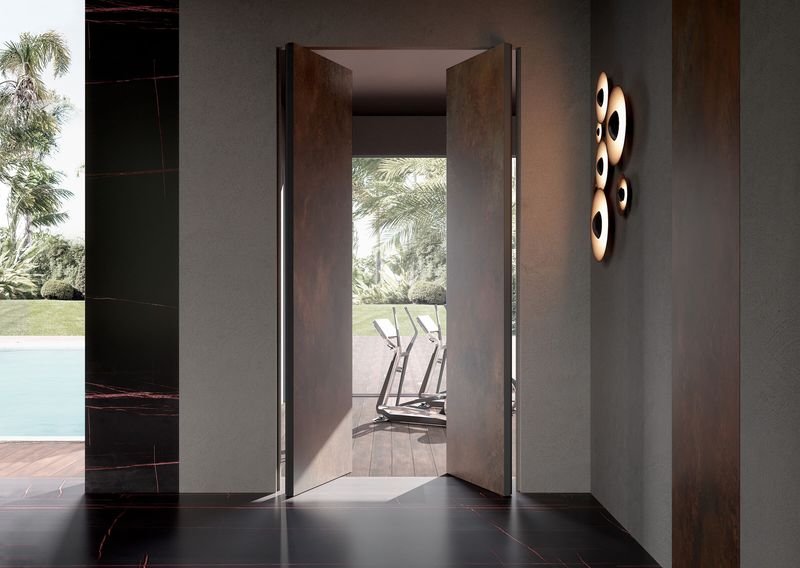 Pivot Door Room Divider