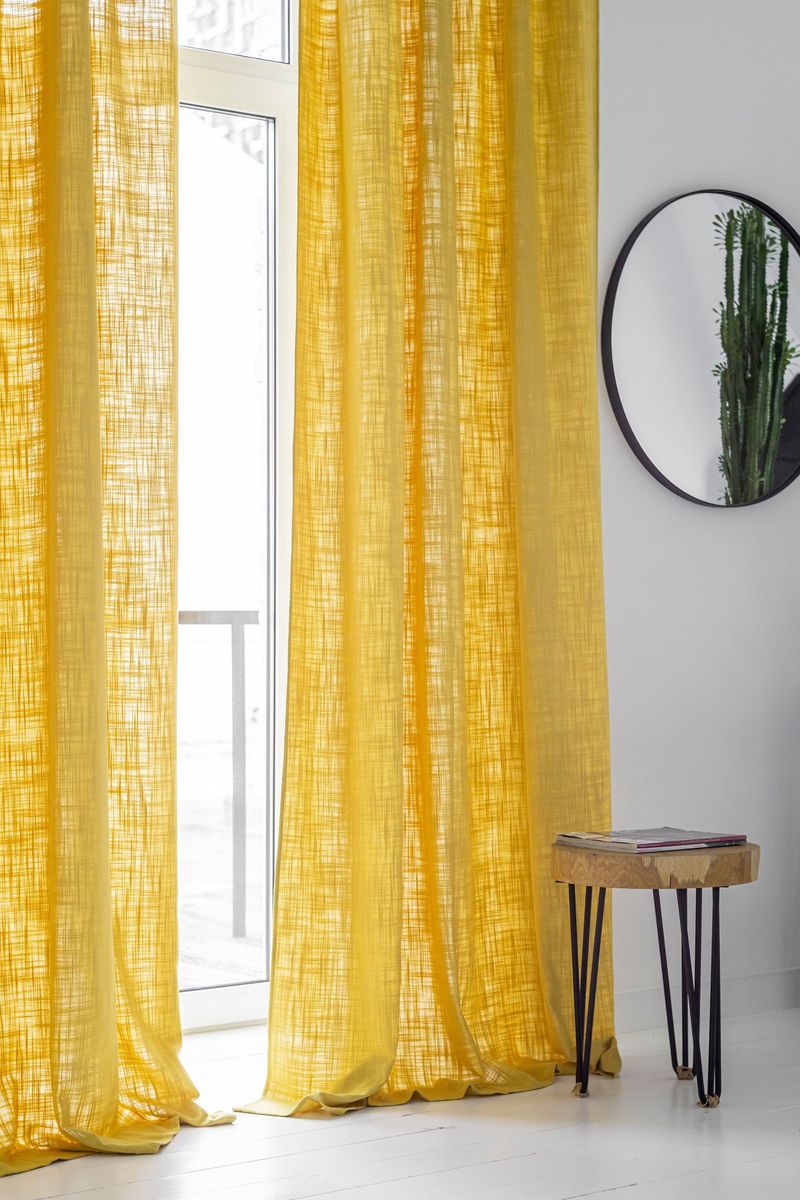 Mustard Yellow Curtains