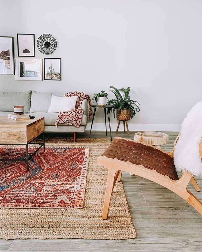 Layered Rugs Speaking Different Languages