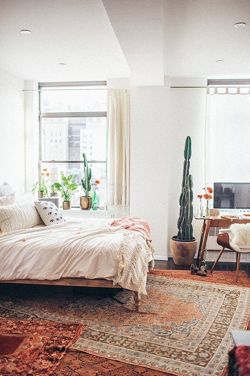 Layered Vintage Kilim Rugs