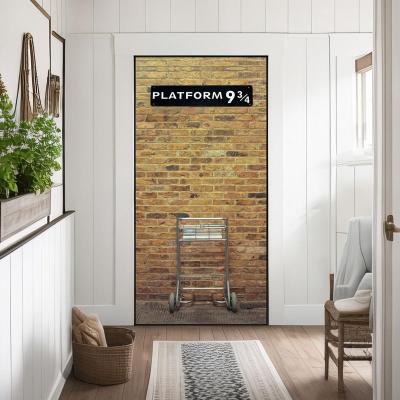 Platform 9¾ Door Decal