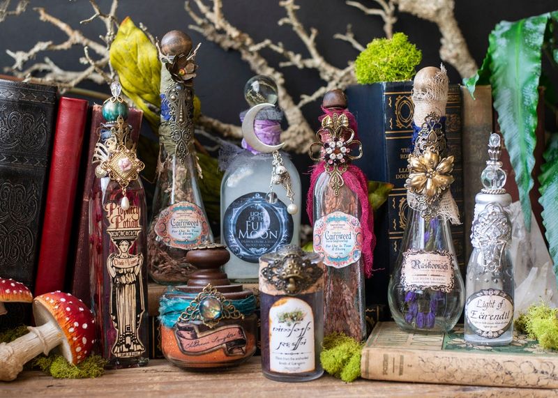 Potion Bottle Display