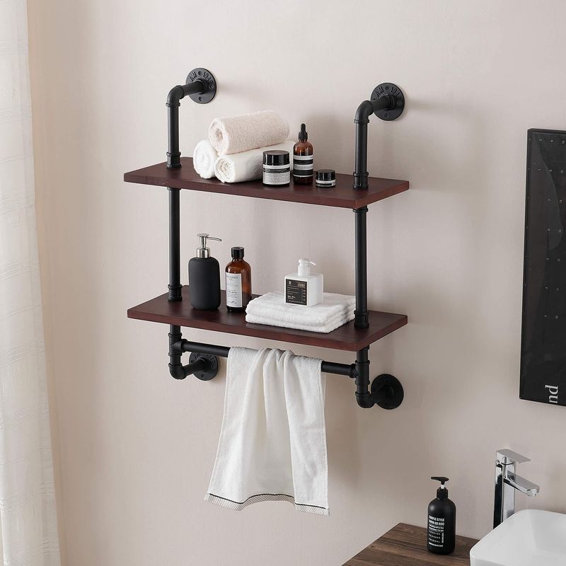 Industrial Pipe Shelving