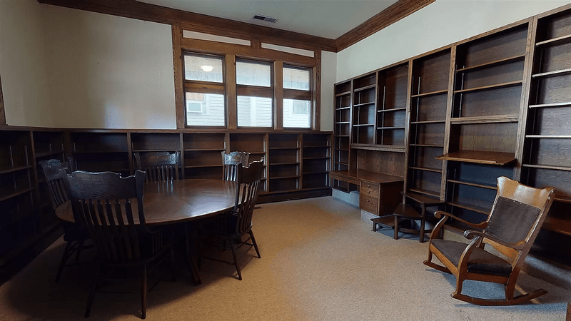 Grand Library Room Panorama