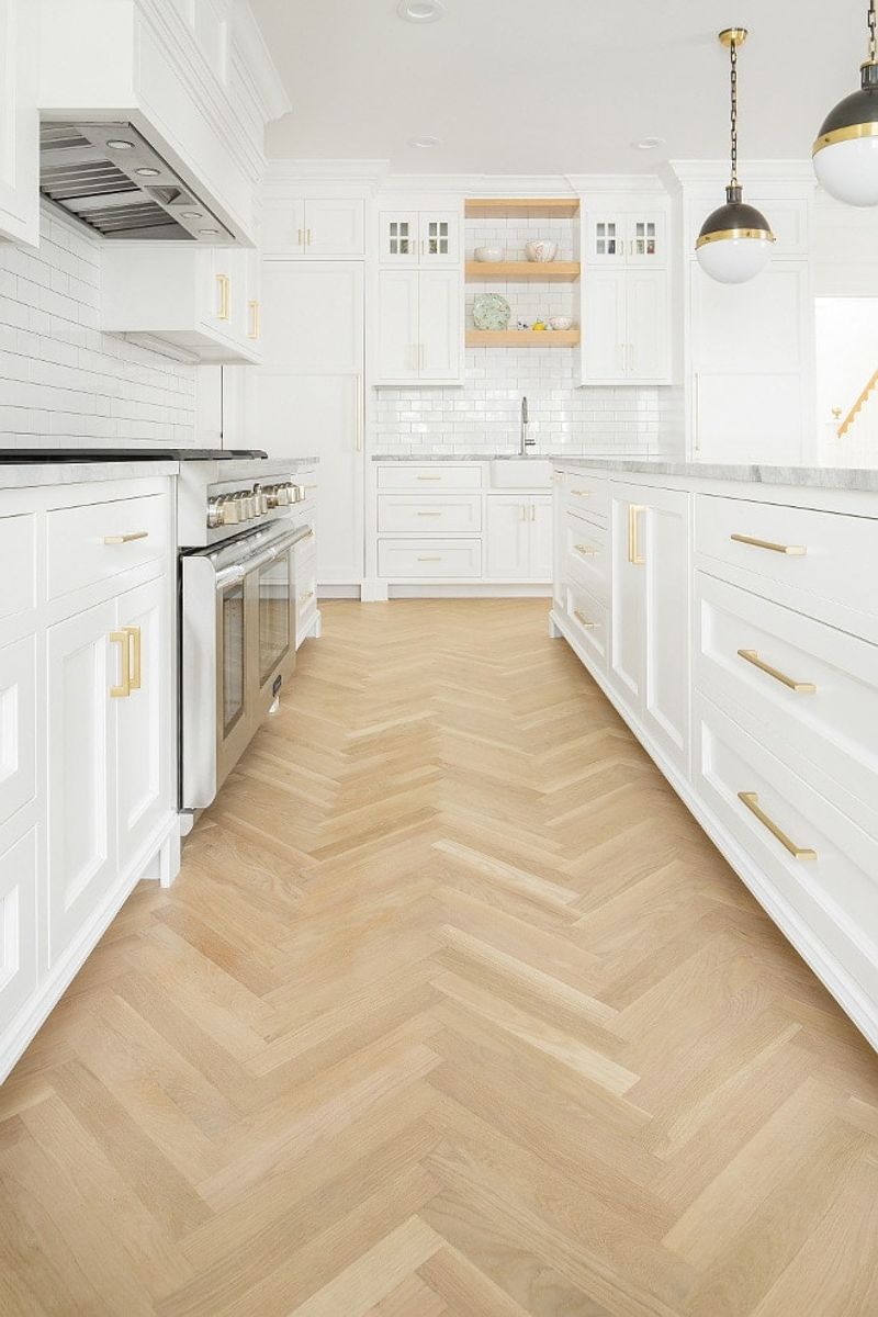 Herringbone Pattern Wood Floors