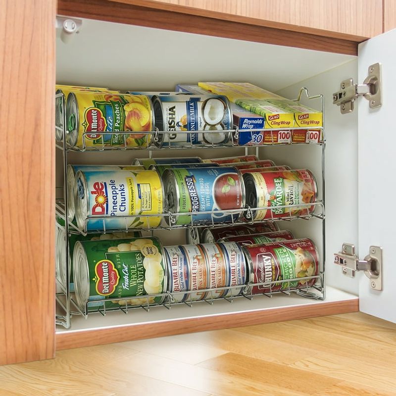 Install Tiered Shelving