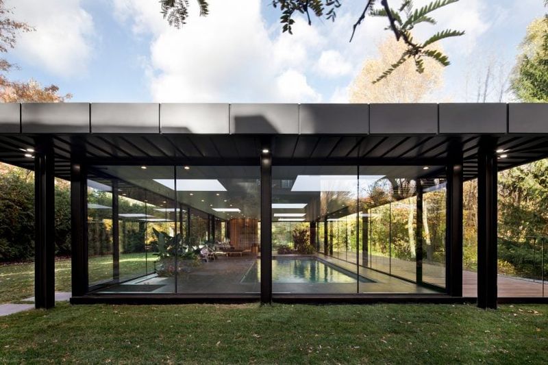 Modern Glass Pavilion