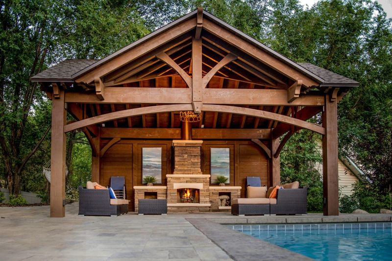 Rustic Pavilion: The All-Weather Hangout