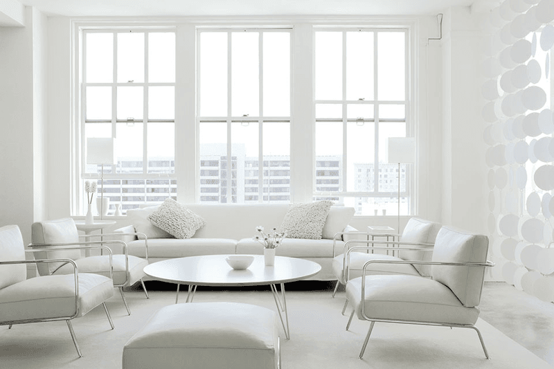 All-White Interiors