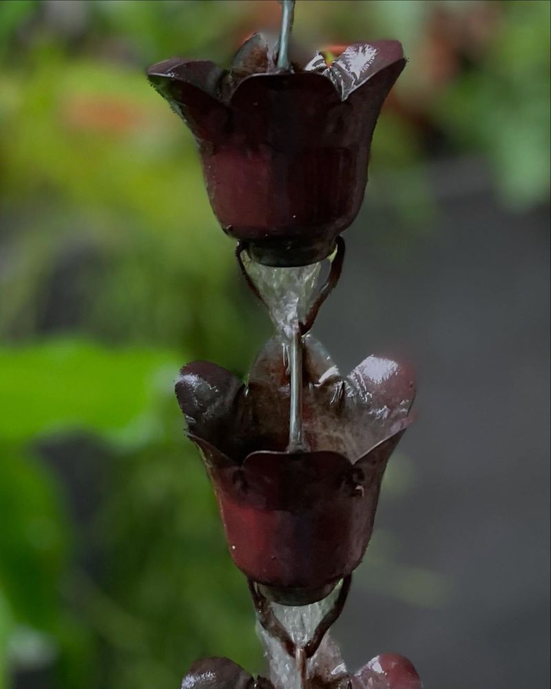 Rain Chain Water Feature