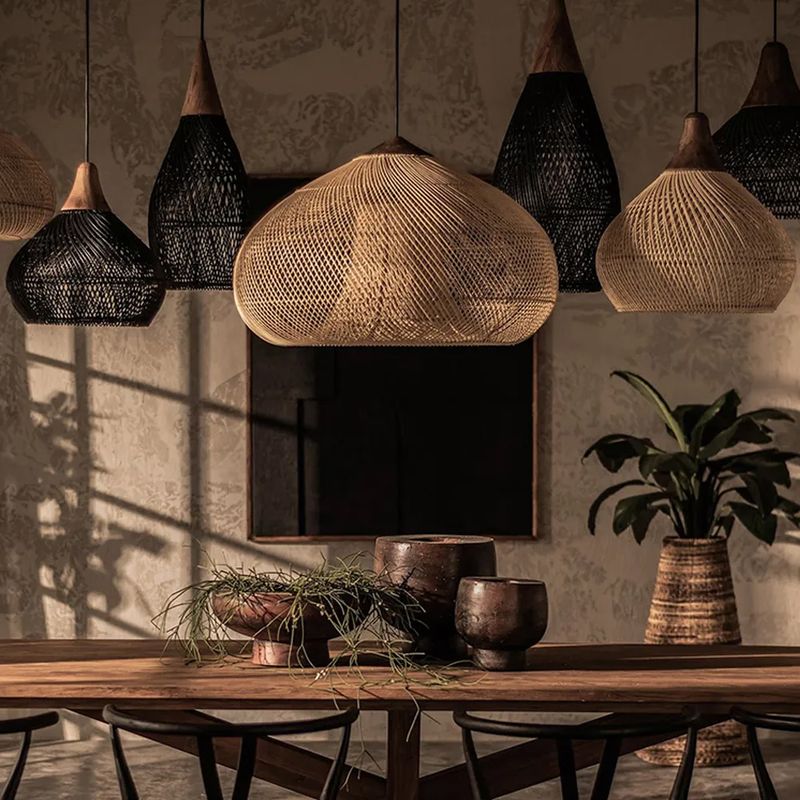 Woven Light Fixtures That Cast Magical Shadows