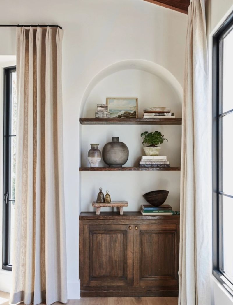 Arched Doorways and Built-in Niches