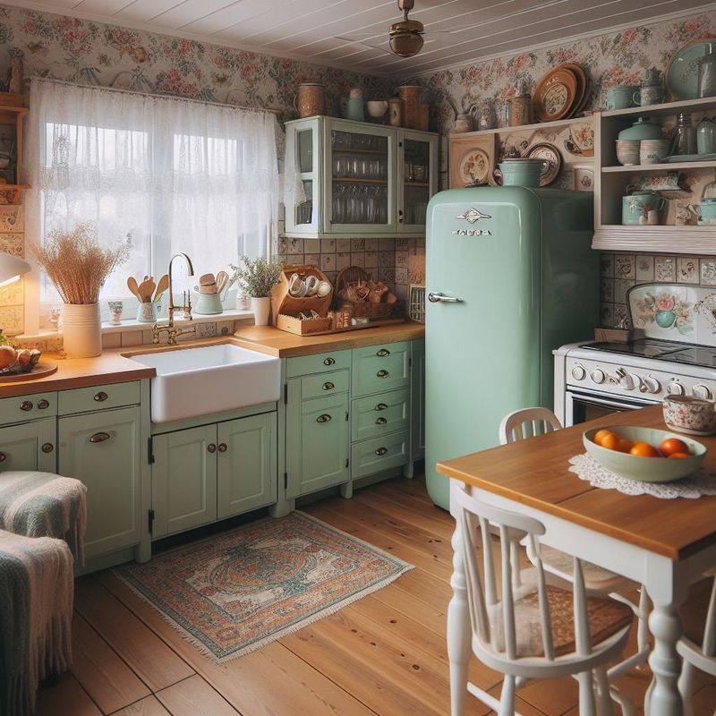 Cottage Core Kitchens