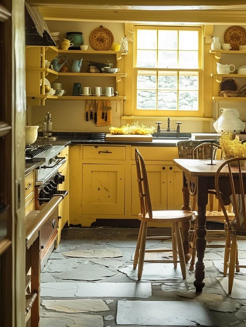 Sunny Yellow Kitchen