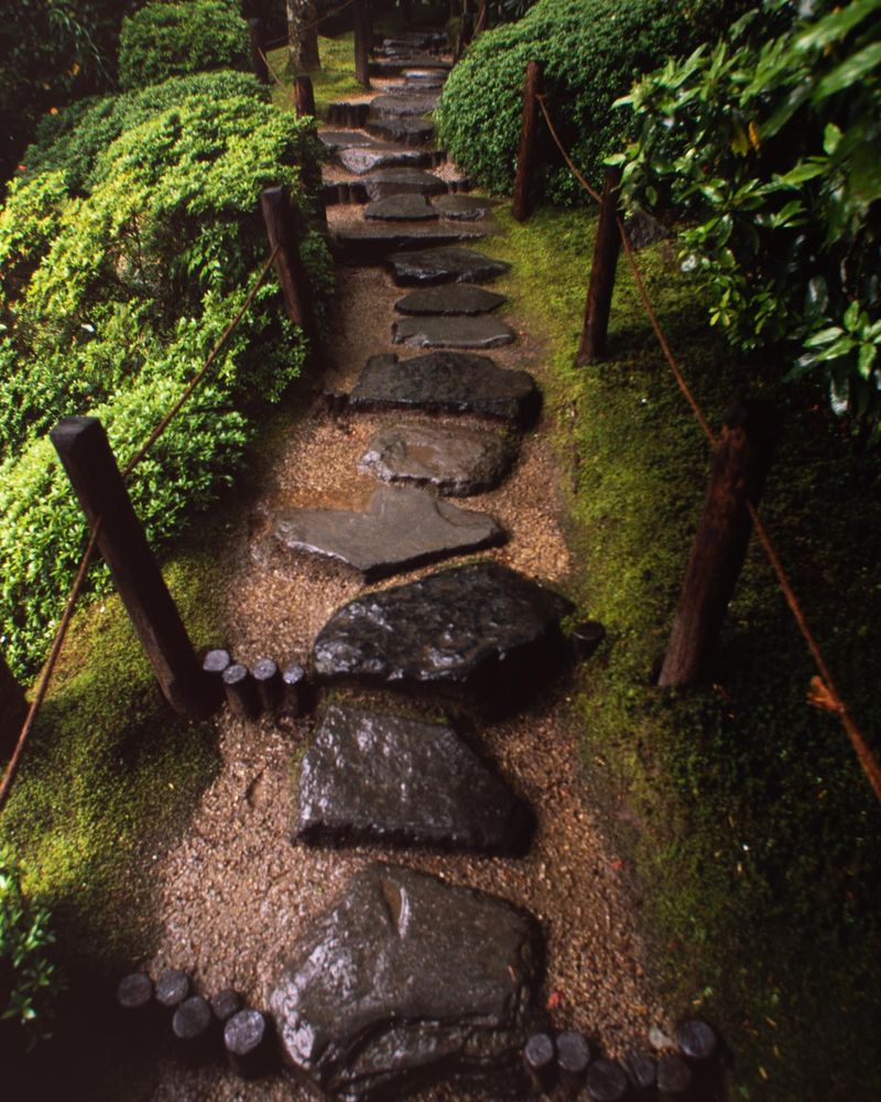 Floating Stone Steps