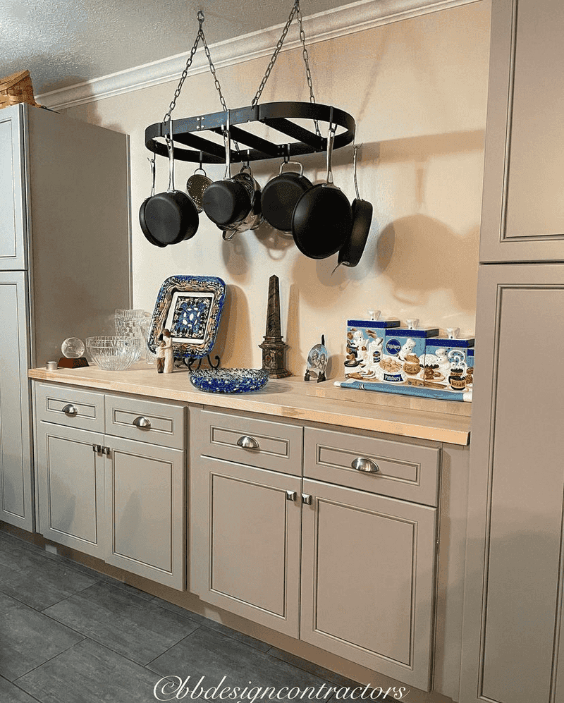 Floor-to-Ceiling Pot Rack Jungle