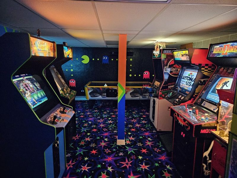 Vintage Arcade Room
