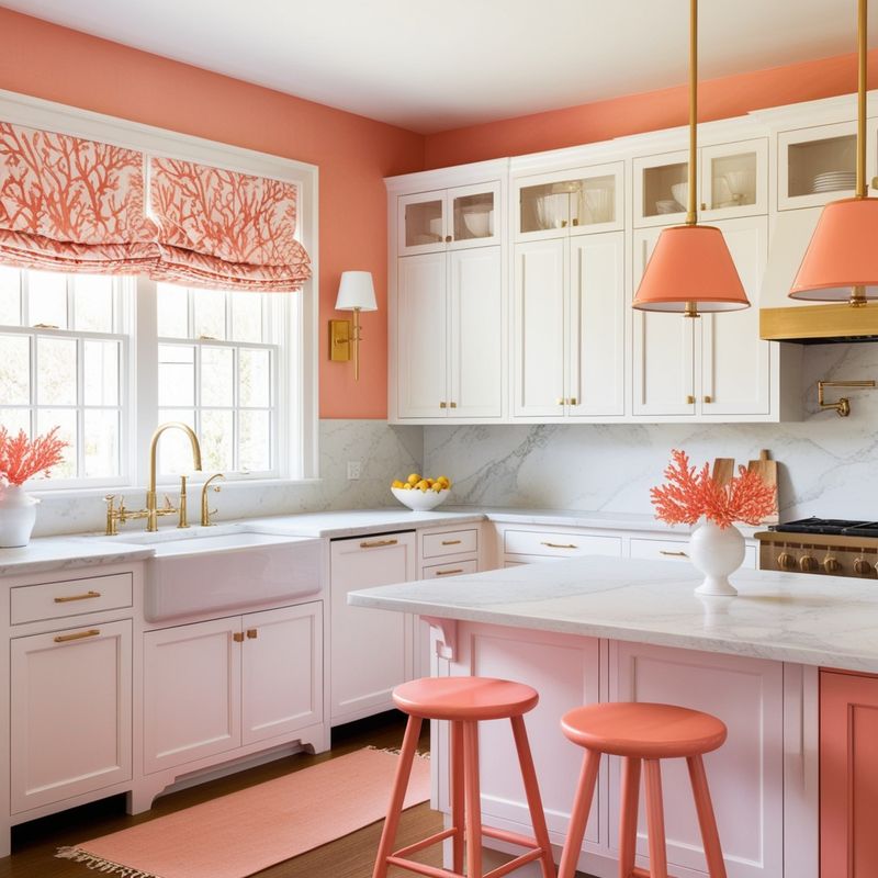 Pale Coral Glow