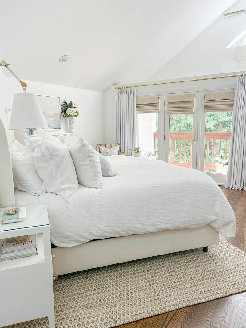 White Cotton Bed Sheets