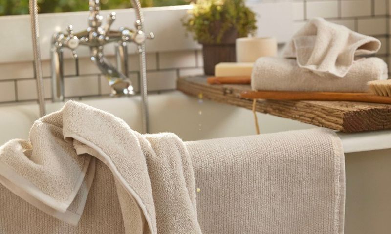 Use damp towels repeatedly