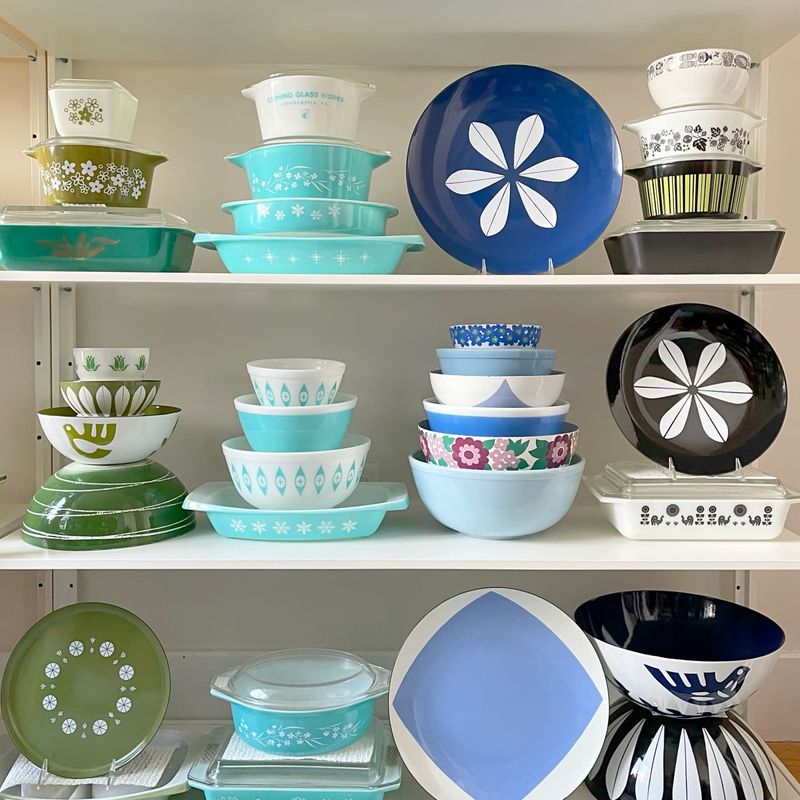 Vintage Pyrex Rainbow