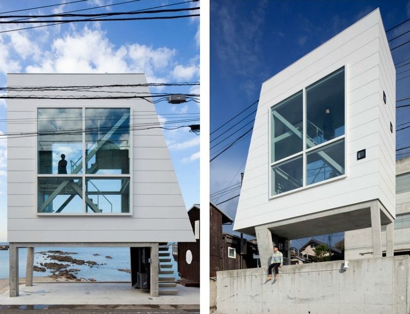 Japanese Minimalist Wave House