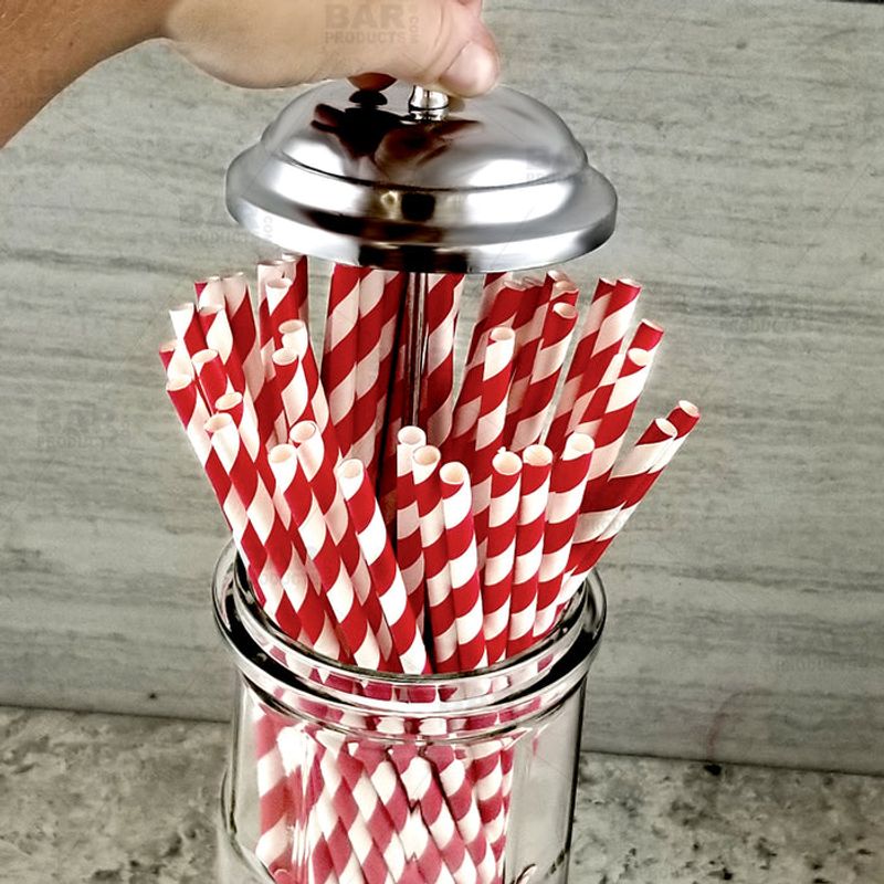 Soda Fountain Paper Straw Jars