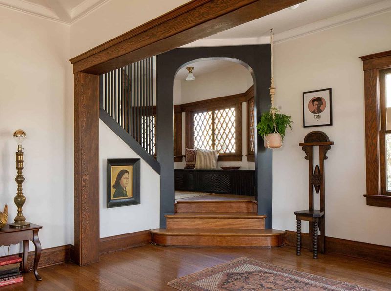 Wood Trim in Abundance