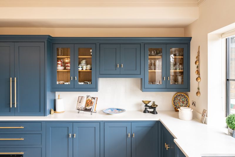 Glass-Front Cabinet Sections