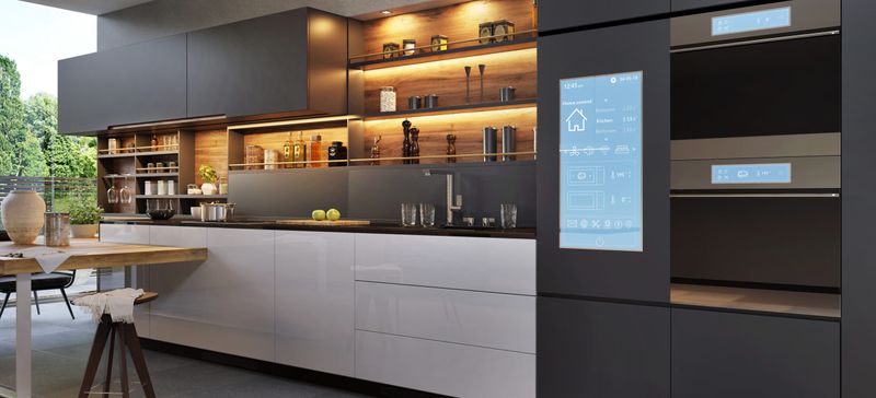 Smart Cabinets With Hidden Tech