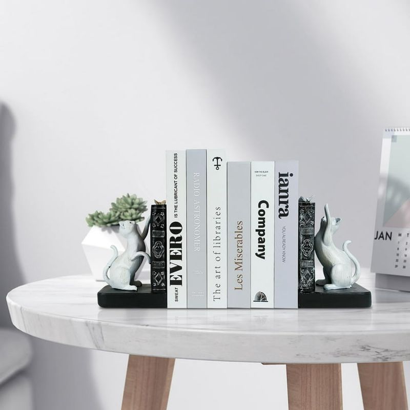 Use Bookends as Statement Pieces