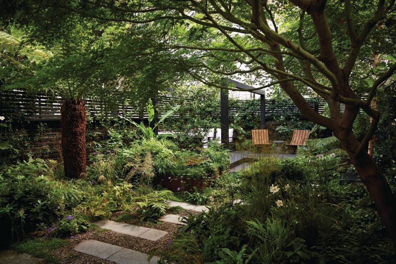 Fern Grottos Create Cool Woodland Retreats