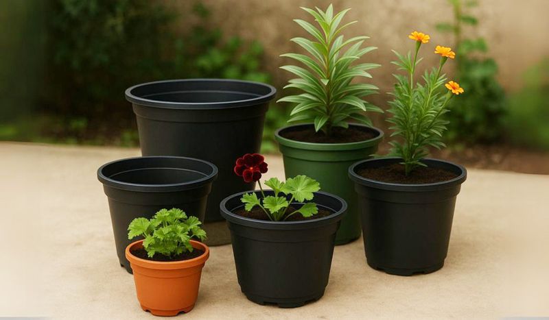 Plastic Flower Pots