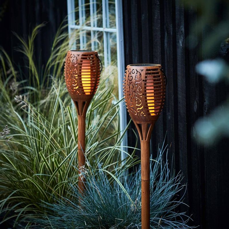 Bamboo Tiki Torches