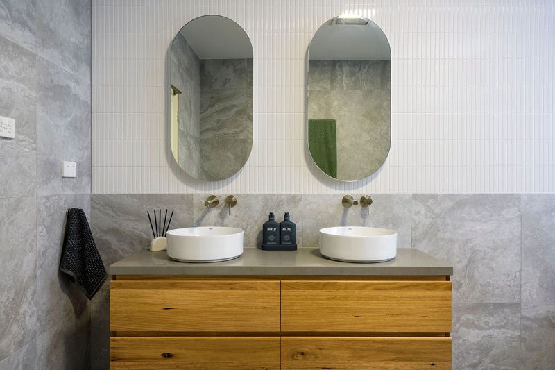 Mismatching Vanity And Sink Sizes