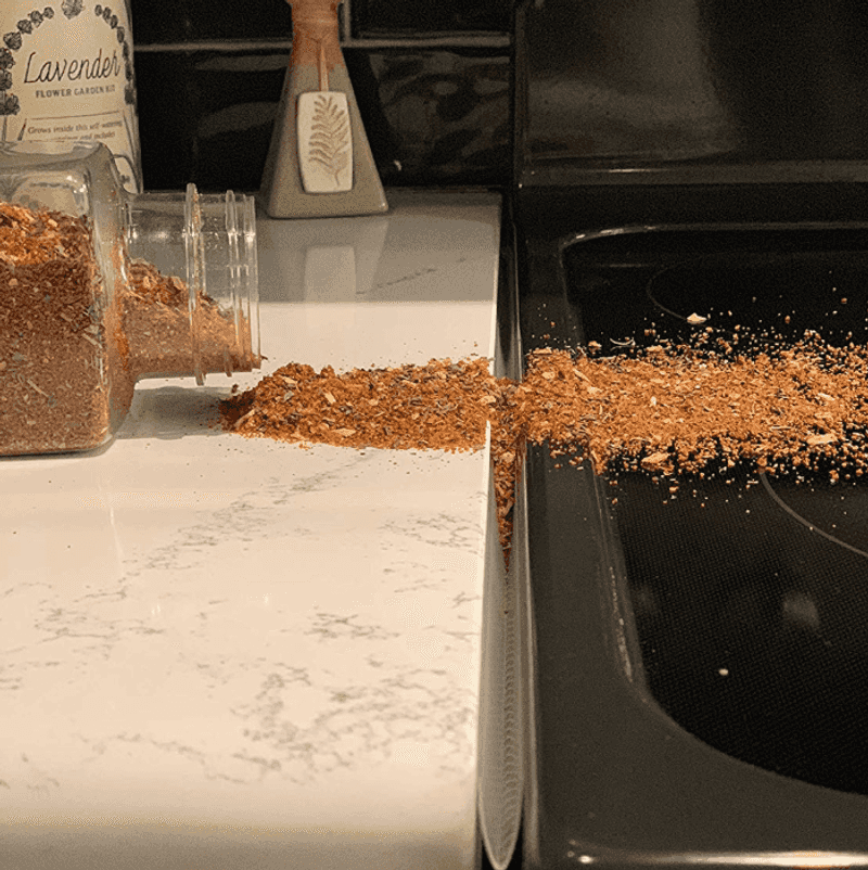 Cabinet Gaps That Collect Crumbs