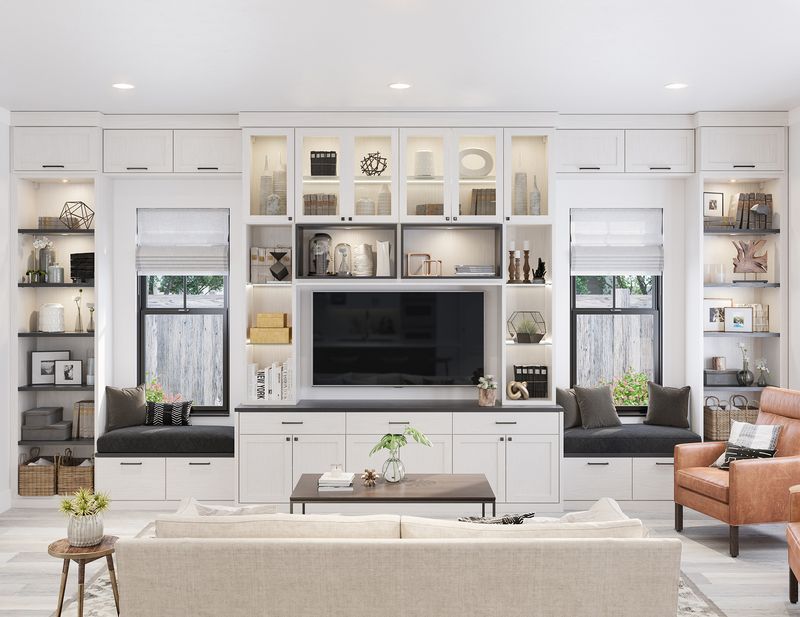 Built-In Entertainment Center