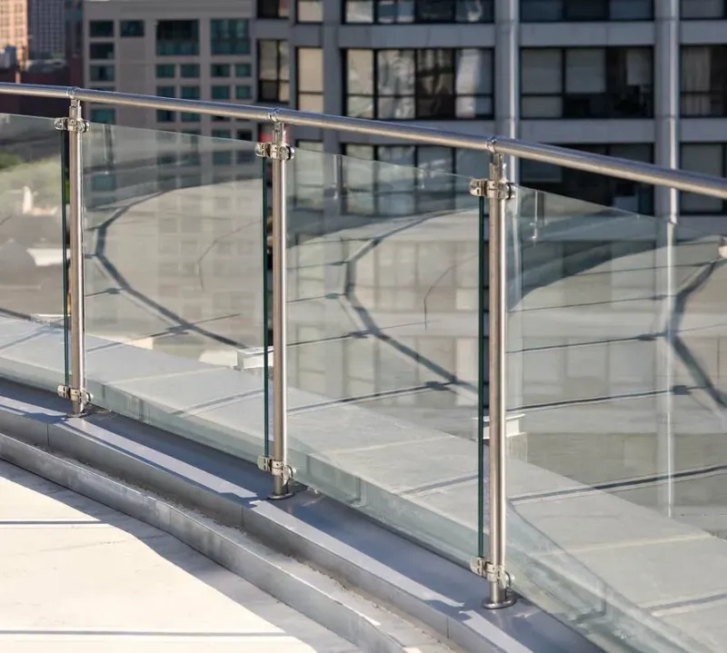 Curved Glass Balustrades