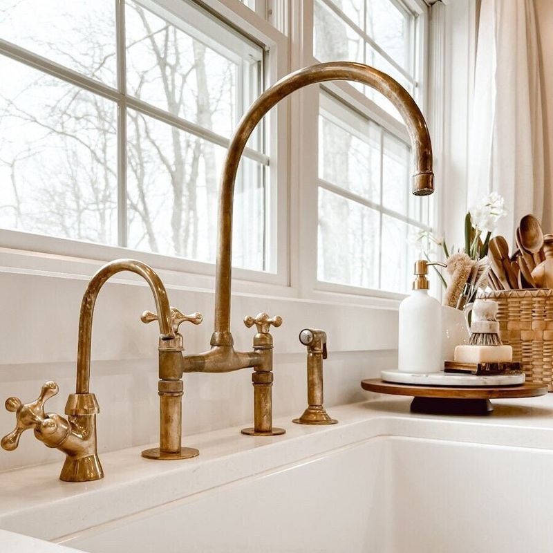 Unlacquered Brass Fixtures