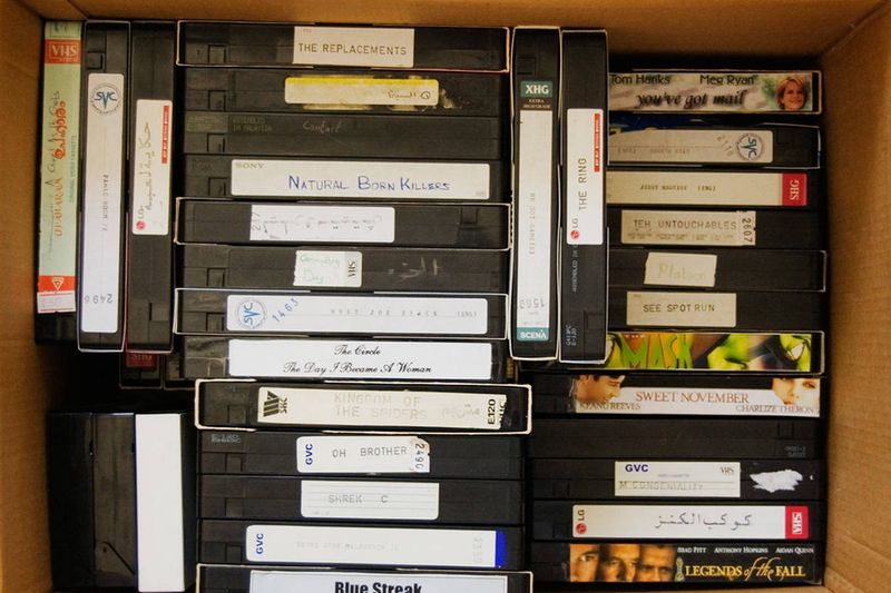 VHS Tape Libraries