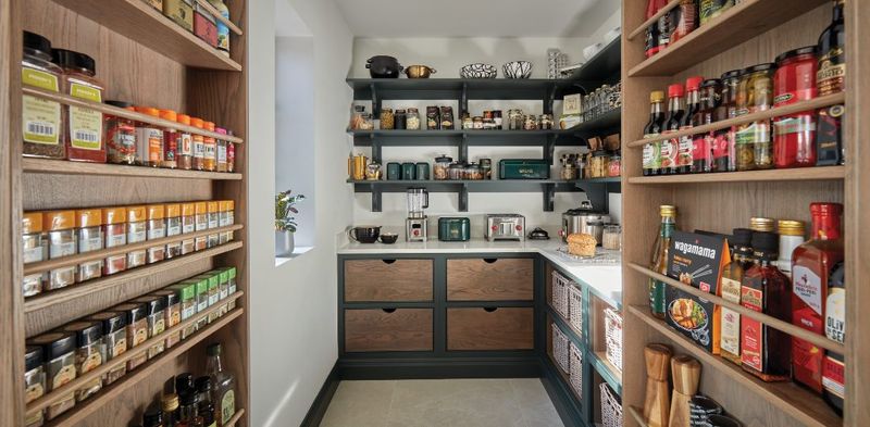 Pantry With Proper Organization
