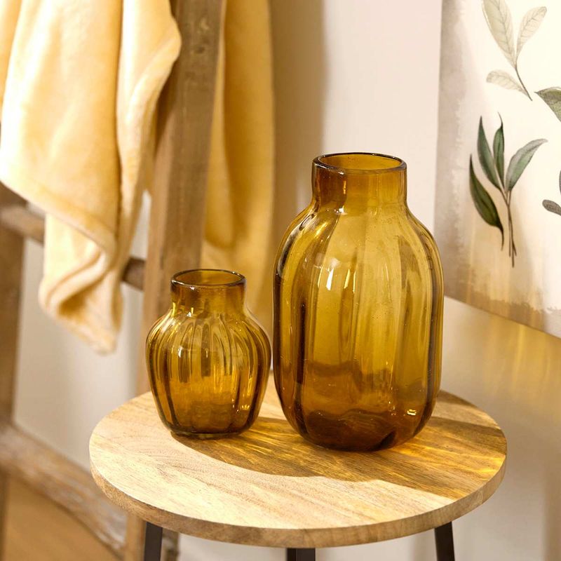 Amber Yellow Glass Accessories