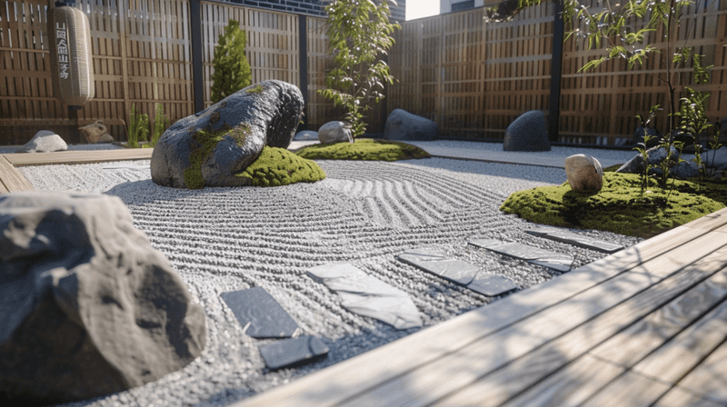 Zen Gravel Garden: Rake Your Troubles Away
