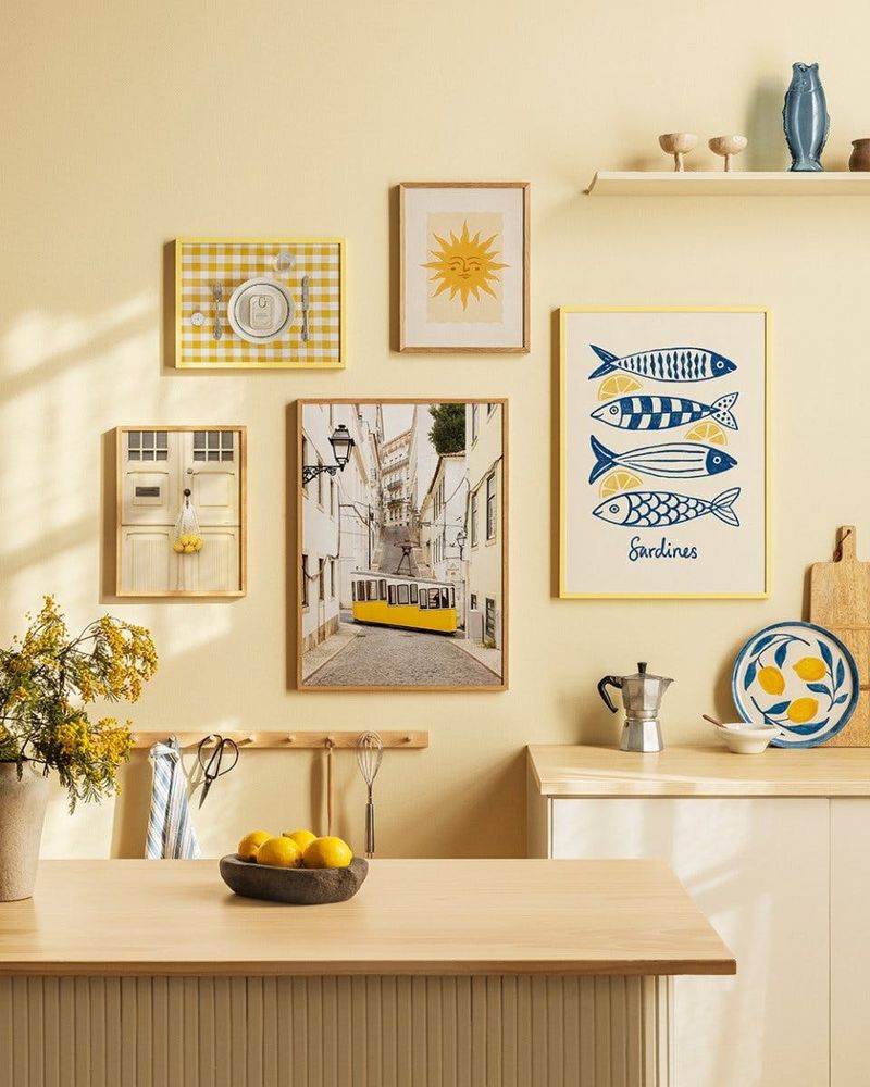 Art Gallery Kitchen Walls
