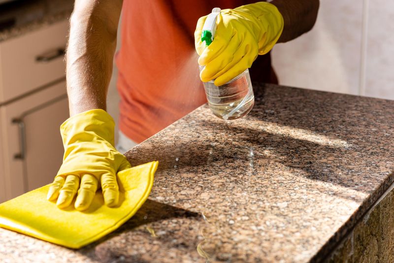 Clean With Vinegar Or Citrus Cleaners