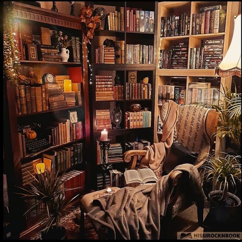 Enchanted Library Corner