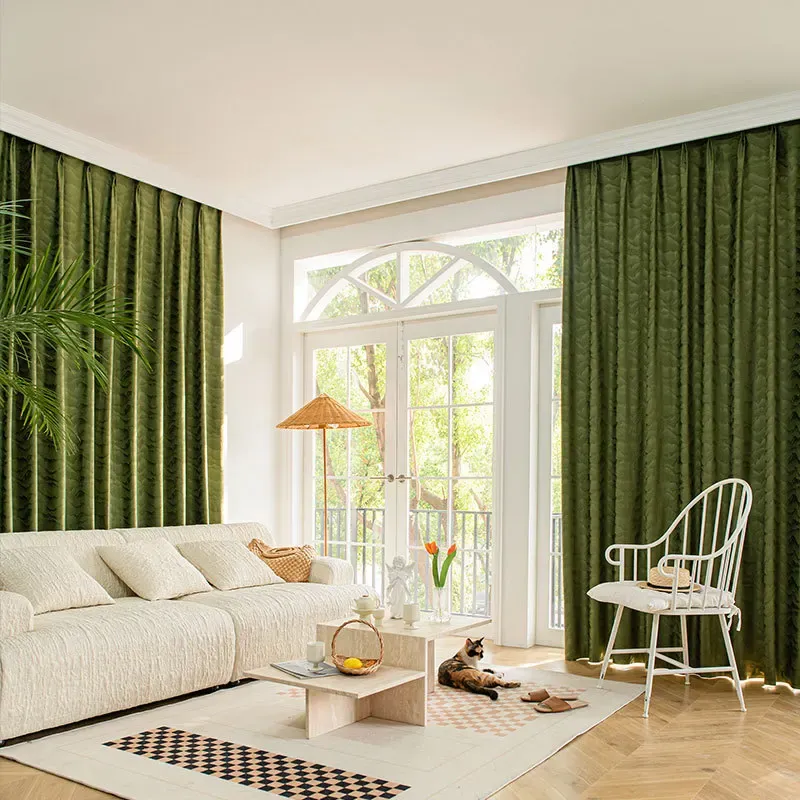 Luxurious Olive Curtains
