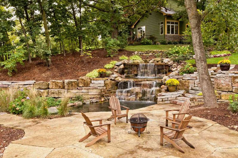 Cascading Waterfall Deck