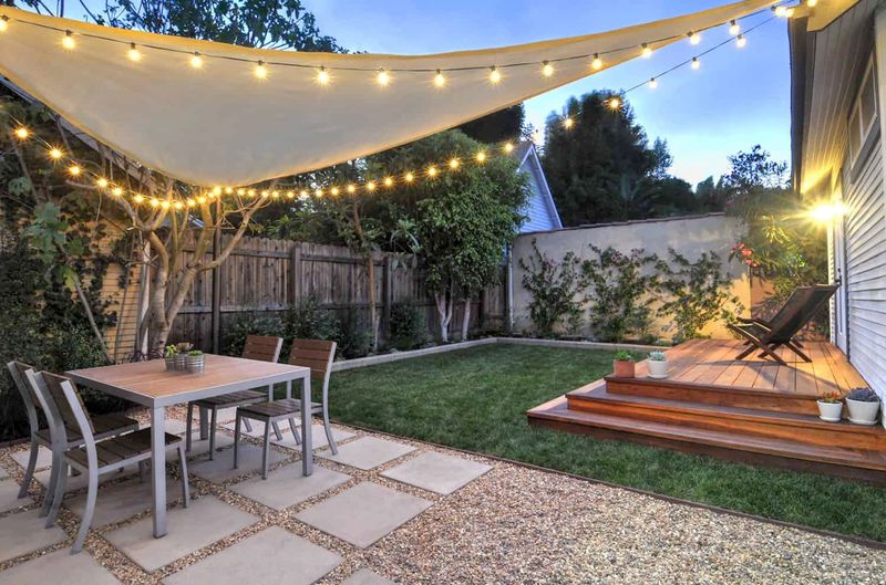 String Light Canopy