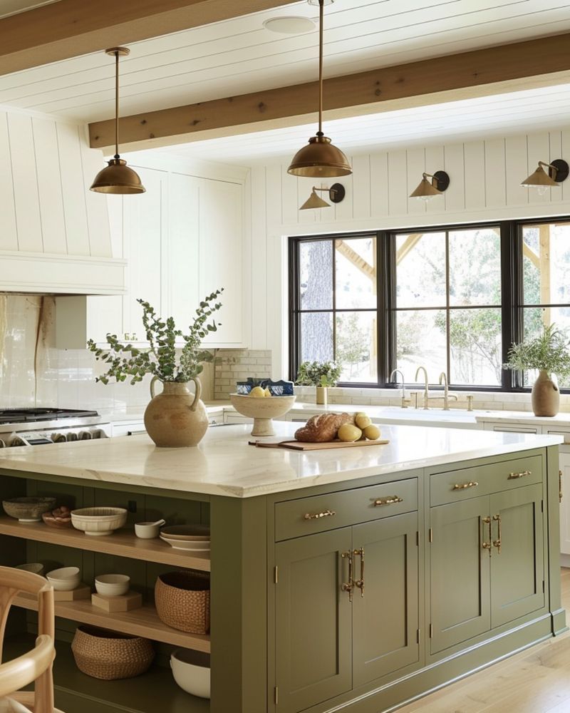 Olive Green Oasis